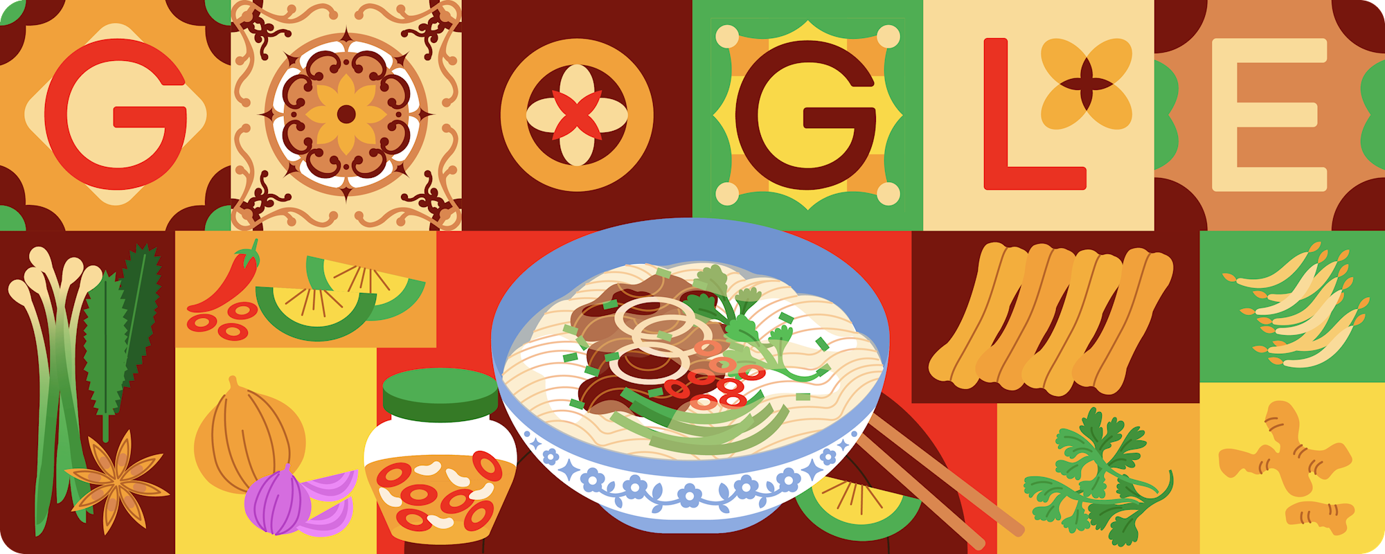 Le pho vietnamien à l’honneur sur Google Doodle